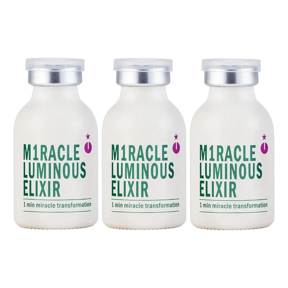 KIT AMPOLA MIRACLE LUMINOUS ELIXIR - 3X25ML