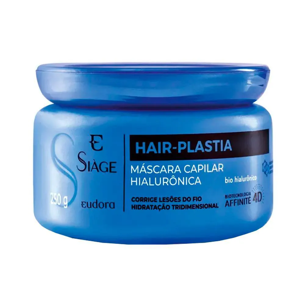EUD SIáGE HAIR PLASTIA MáSCARA DE HIDRATAçãO 250G