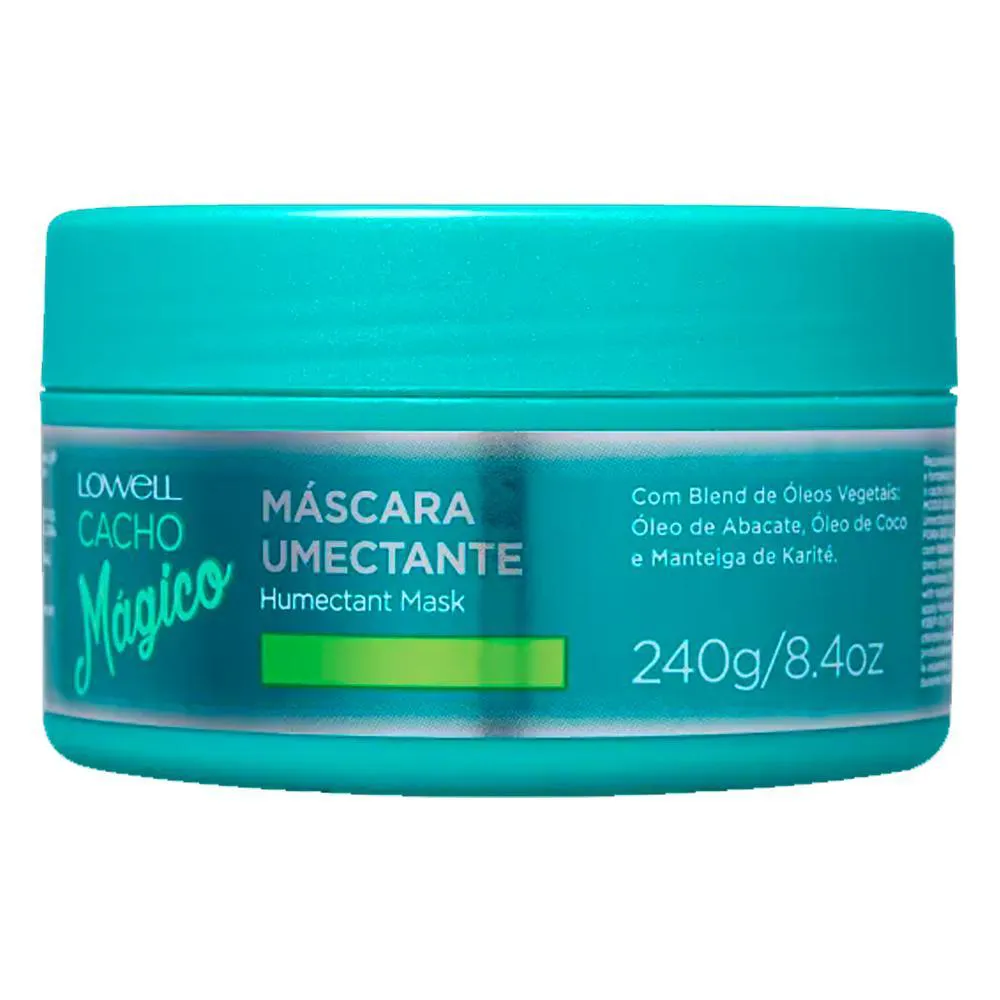 Máscara de Cabelo Umectante Lowell Cacho Mágico 240g