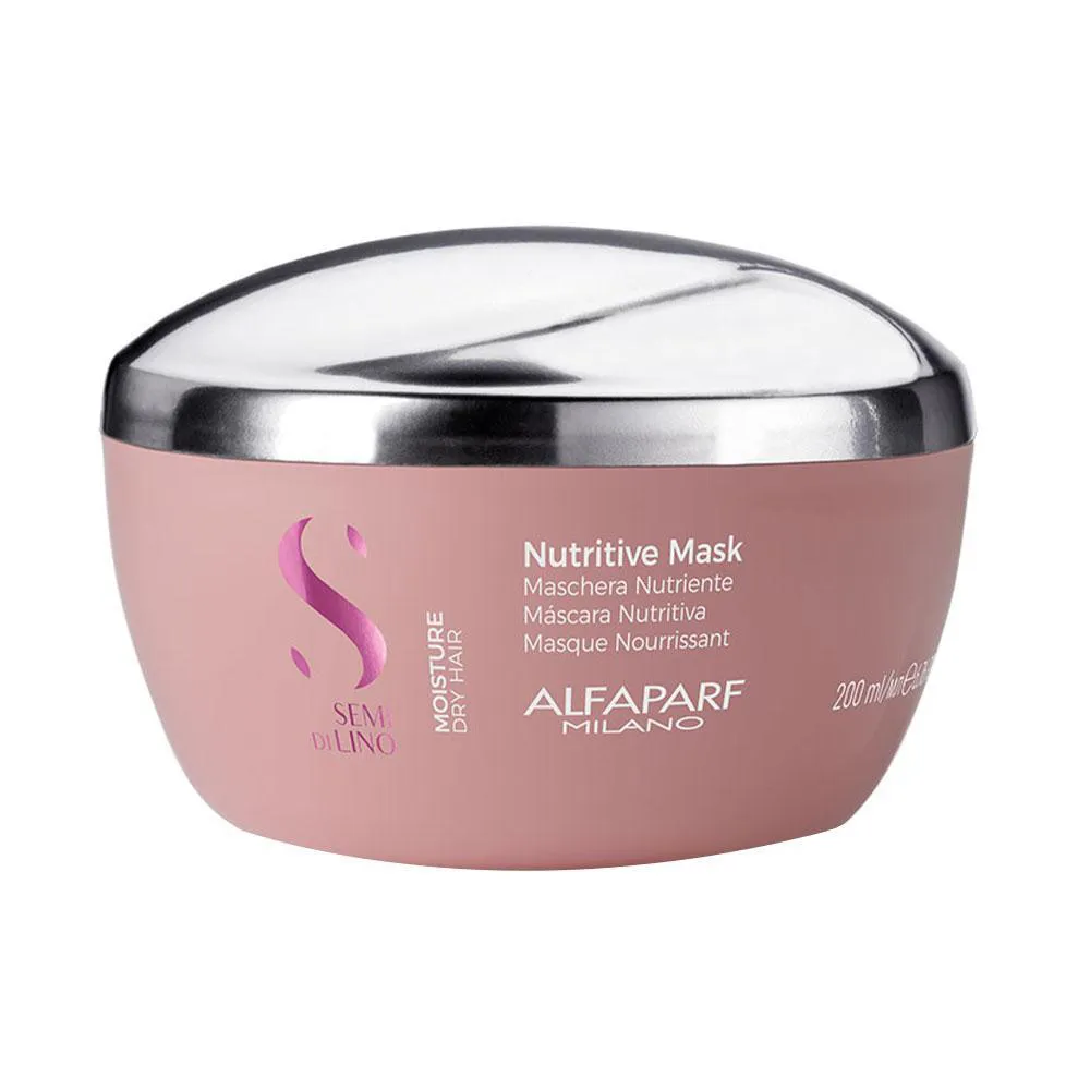 Alfaparf Semi Di Lino Moisture Nutritive - Máscara Capilar 200Ml
