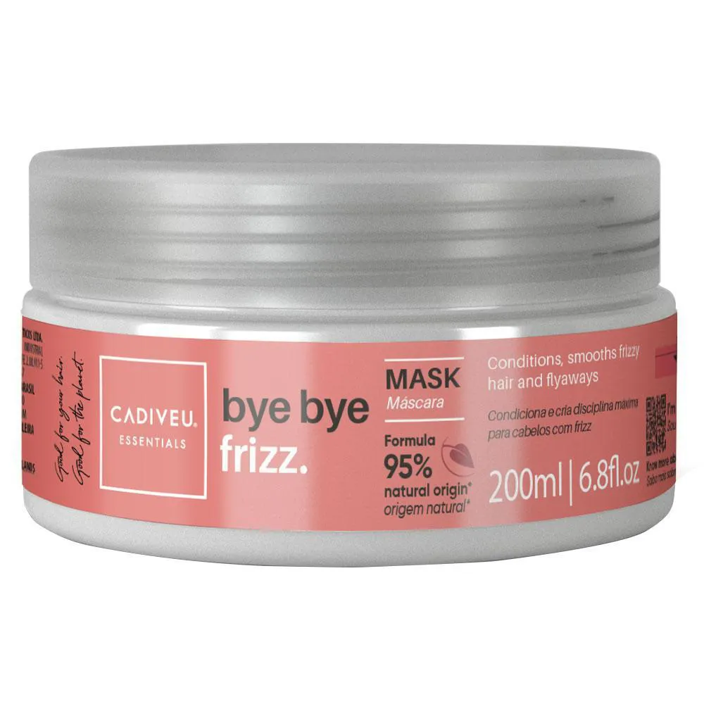 CADIVEU ESSENTIALS BYE BYE FRIZZ MáSCARA 200ML