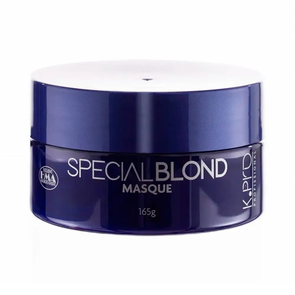 K.PRO PROFISSIONAL SILVER BLONDE MáSCARA DE NEUTRALIZAçãO 165G