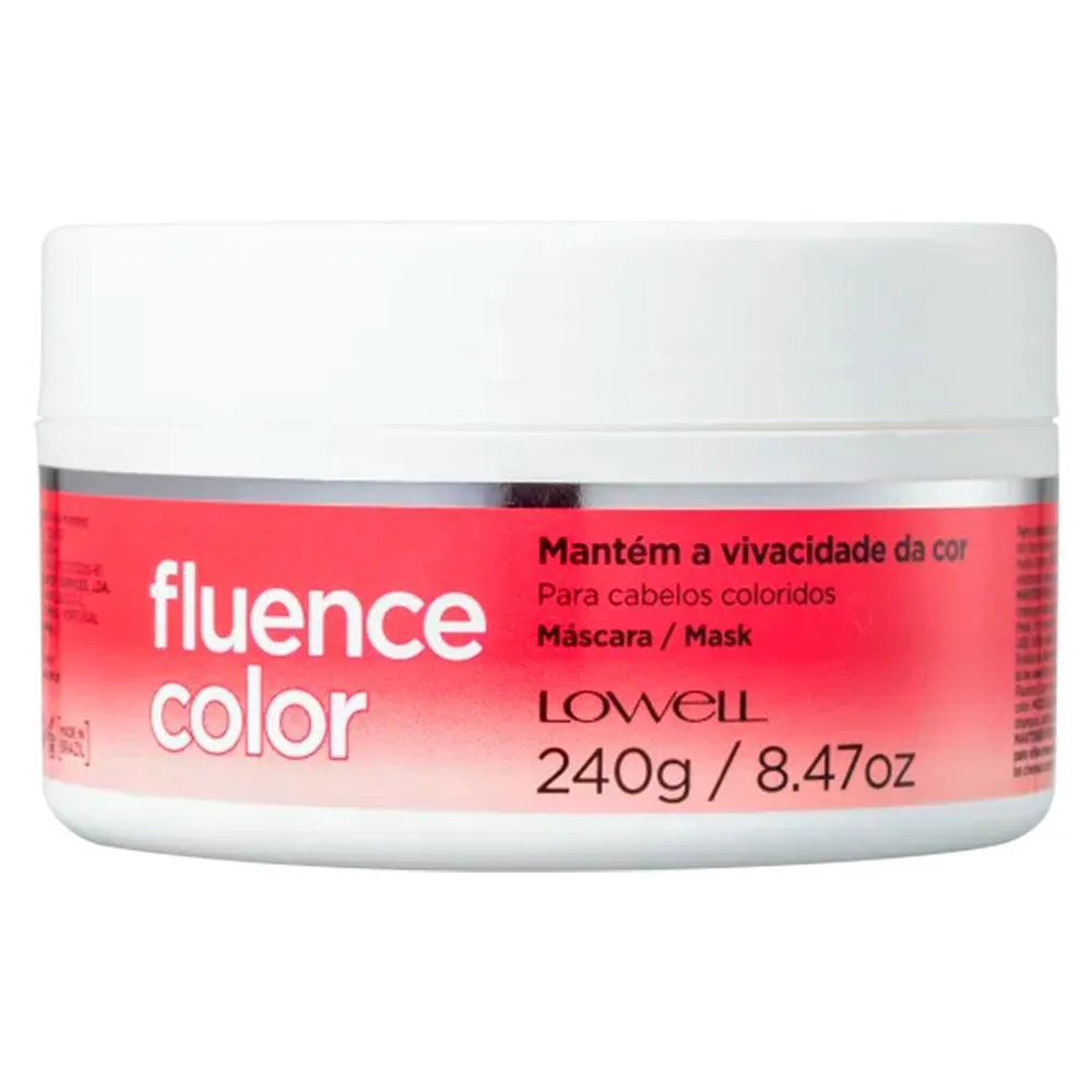 Máscara de Cabelo Cuidado da Cor Lowell Fluence Color 240ml