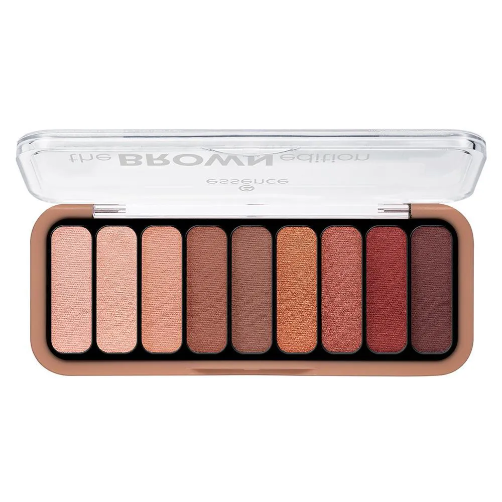 Paleta de Sombra em Pó Essence The Brown 9 cores