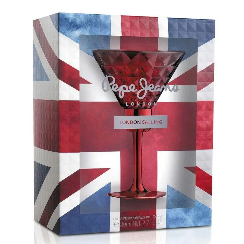 London Calling Pepe Jeans Eau de Parfum 80ml - Perfume Feminino