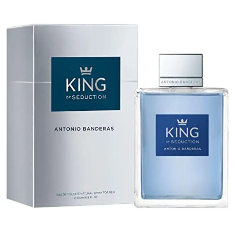King Of Seduction Antonio Banderas Eau de Toilette 200ml - Perfume Masculino