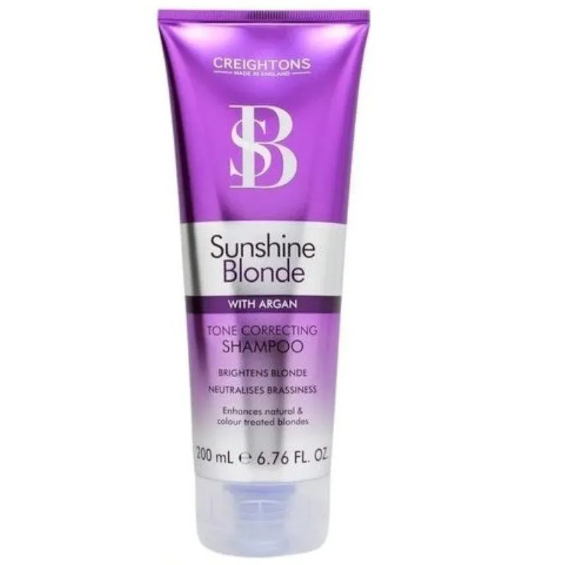 SHAMPOO SUNSHINE BLONDE TONE CORRECTING 200ML '