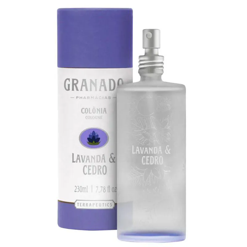 Lavanda & Cedro Granado Deo Colônia 230ml - Desodorante Unissex