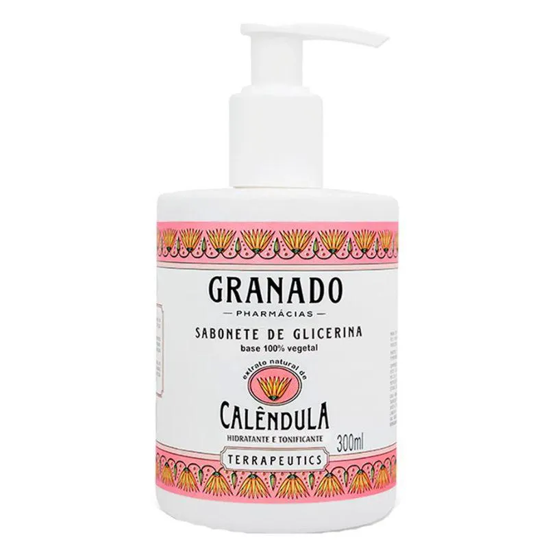 SABONETE LíQUIDO TERRAPEUTICS CALêNDULA 300 ML  - GRANADO