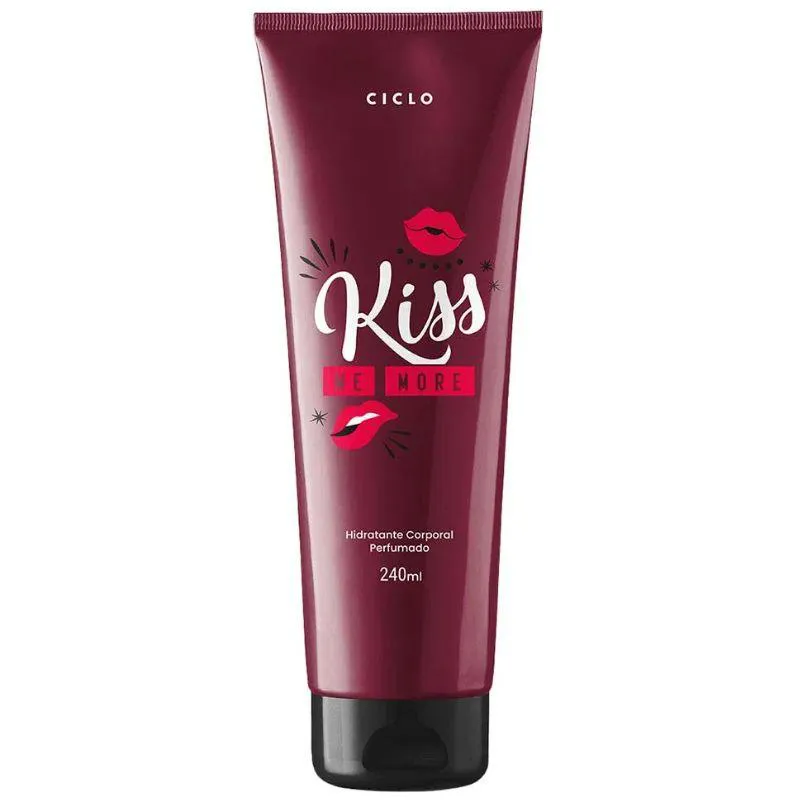 LOçãO HIDRATANTE KISS ME MORE 240 ML - CICLO