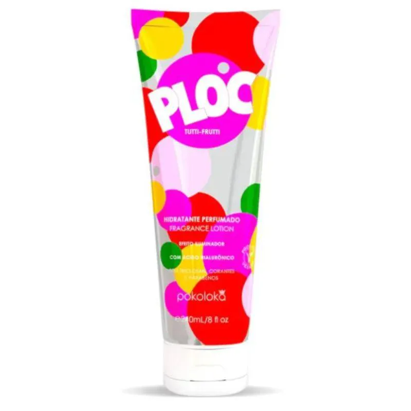 LOçãO HIDRATANTE PLOC ( BUBBALOO ) 240 ML - POKOLOKA