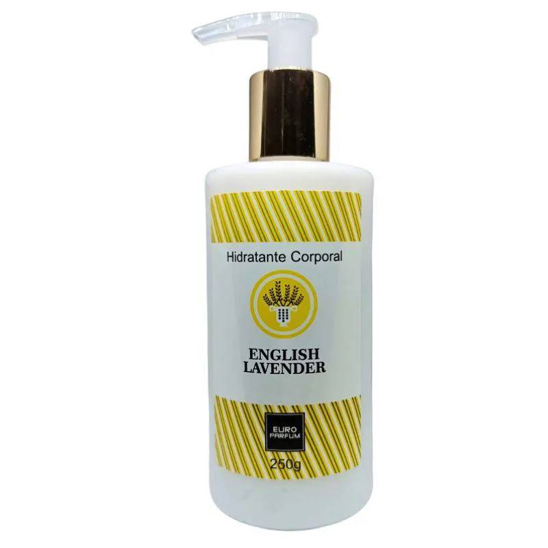 HIDRATANTE CORPORAL ENGLISH LAVENDER 250G - EURO PARFUM