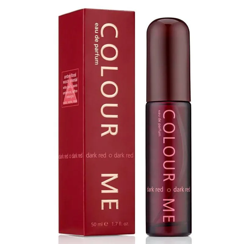 PERFUME COLOUR ME FEMME DARK RED EAU DE PARFUM 50 ML