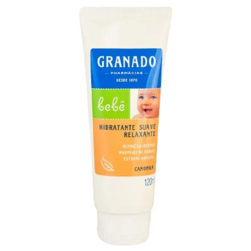 HIDRATANTE SUAVE BEBê CAMOMILA 120ML - GRANADO