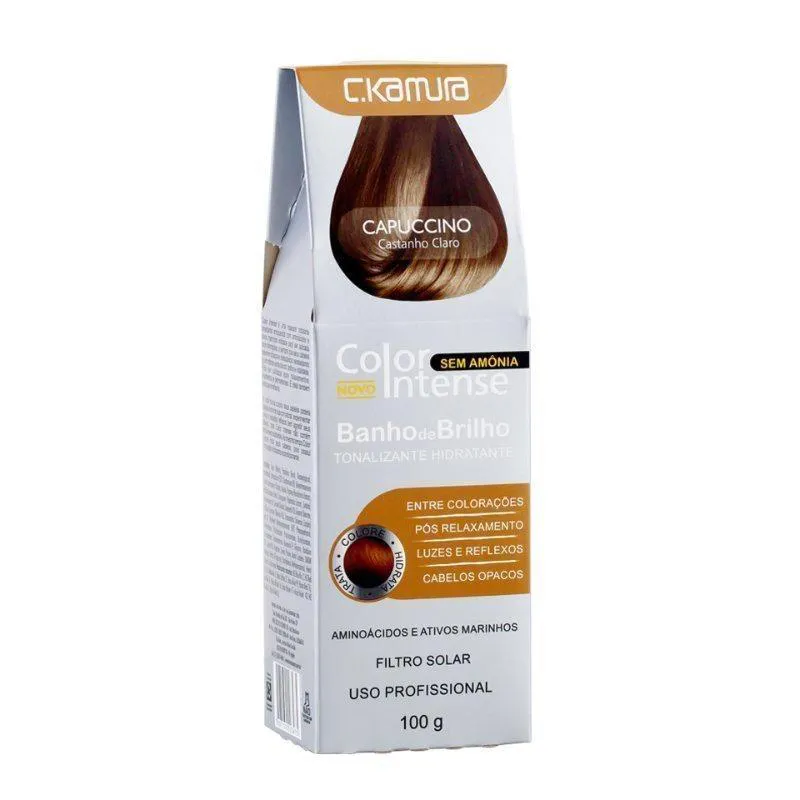 TONALIZANTE COLOR INTENSE CAPPUCINO 100G - C.KAMURA