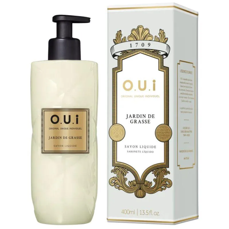 SABONETE LíQUIDO PARA MãOS JARDIN DE GRASSE 400ML - O.U.I