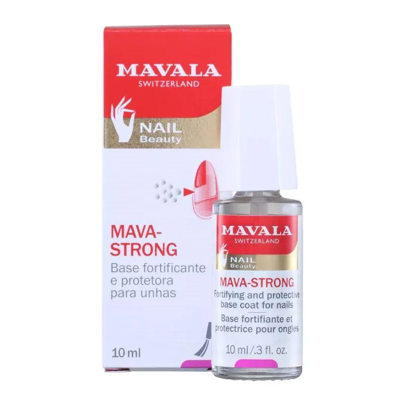 MAVALA MAVA-STRONG 10 ML - BASE FORTALECEDORA PARA UNHAS '