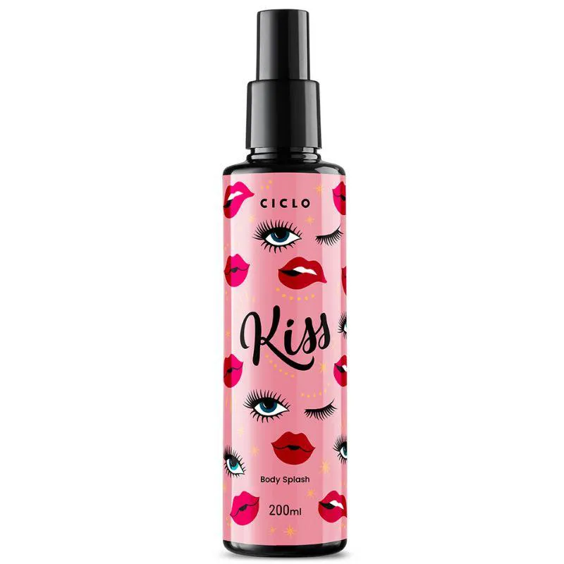 BODY SPLASH CICLO KISS 200 ML