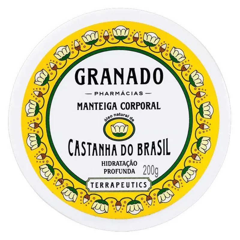 MANTEIGA CORPORAL TERRAPEUTICS CASTANHA 200 G - GRANADO