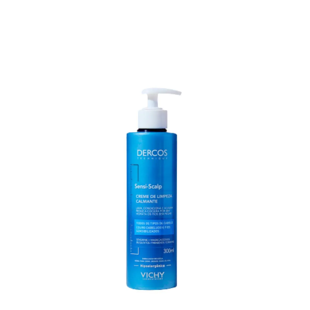CREME DE LIMPEZA CALMANTE DERCOS SENSI-SCALP 300ML