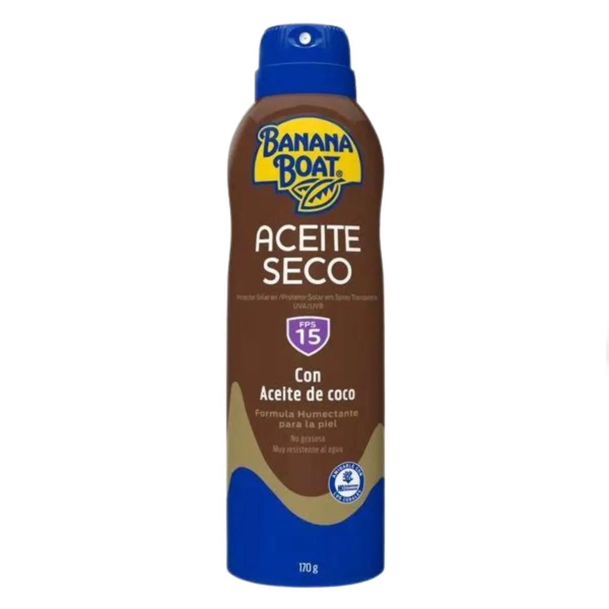 BANANA BOAT BRONZEADOR OLEO SPRAY FPS15 170ML