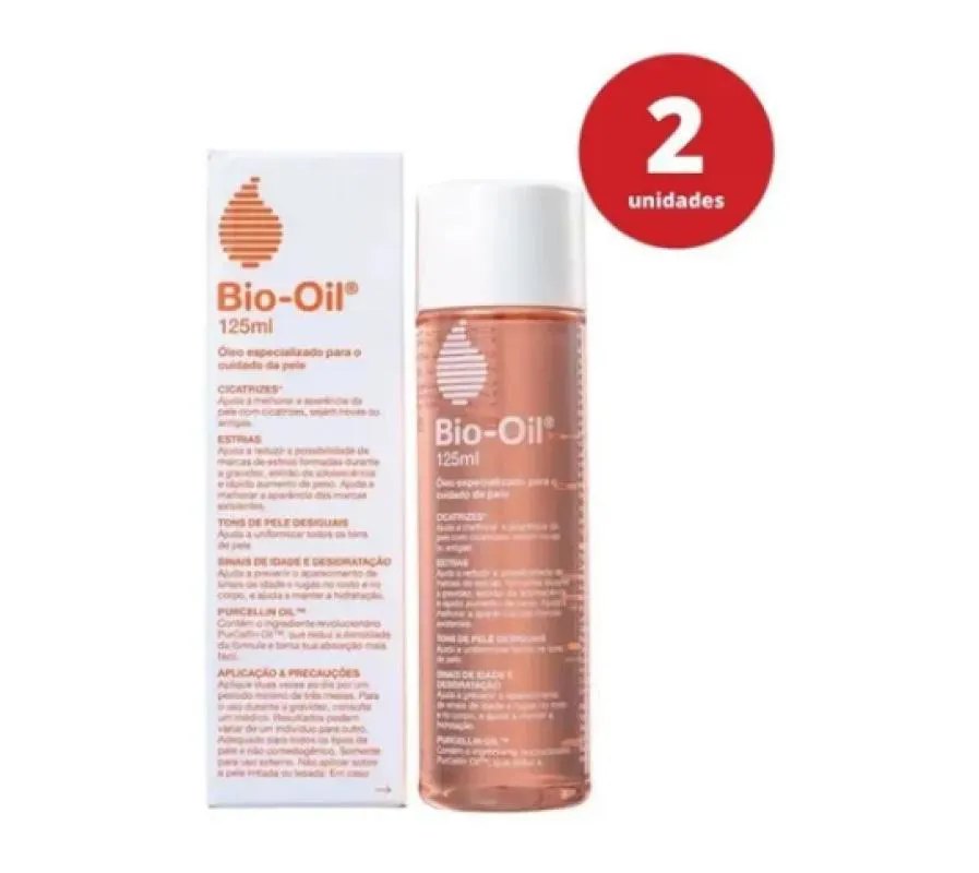 KIT C/2 TRATAMENTOS ANTIESTRIAS BIO-OIL125ML