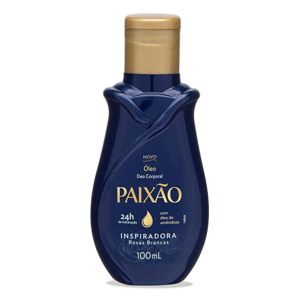 ÓLEO CORPORAL PAIXãO INSPIRADORA ROSAS BRANCAS 100ML