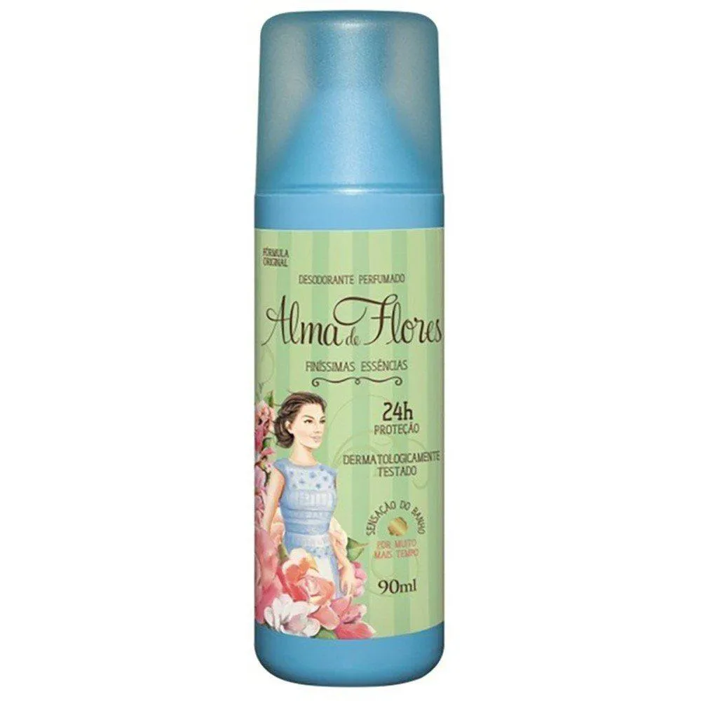 Desodorante Spray Alma de Flores Fínissimas Essências Feminino 24h 90ml