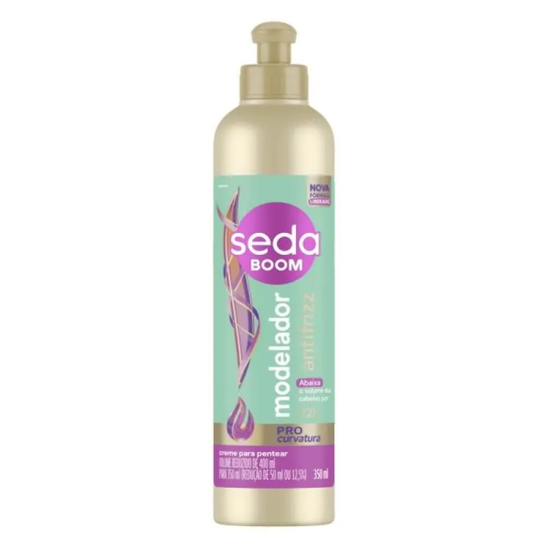 SEDA BOOM CREME PARA PENTEAR MODELADOR ANTIFRIZZ 350ML