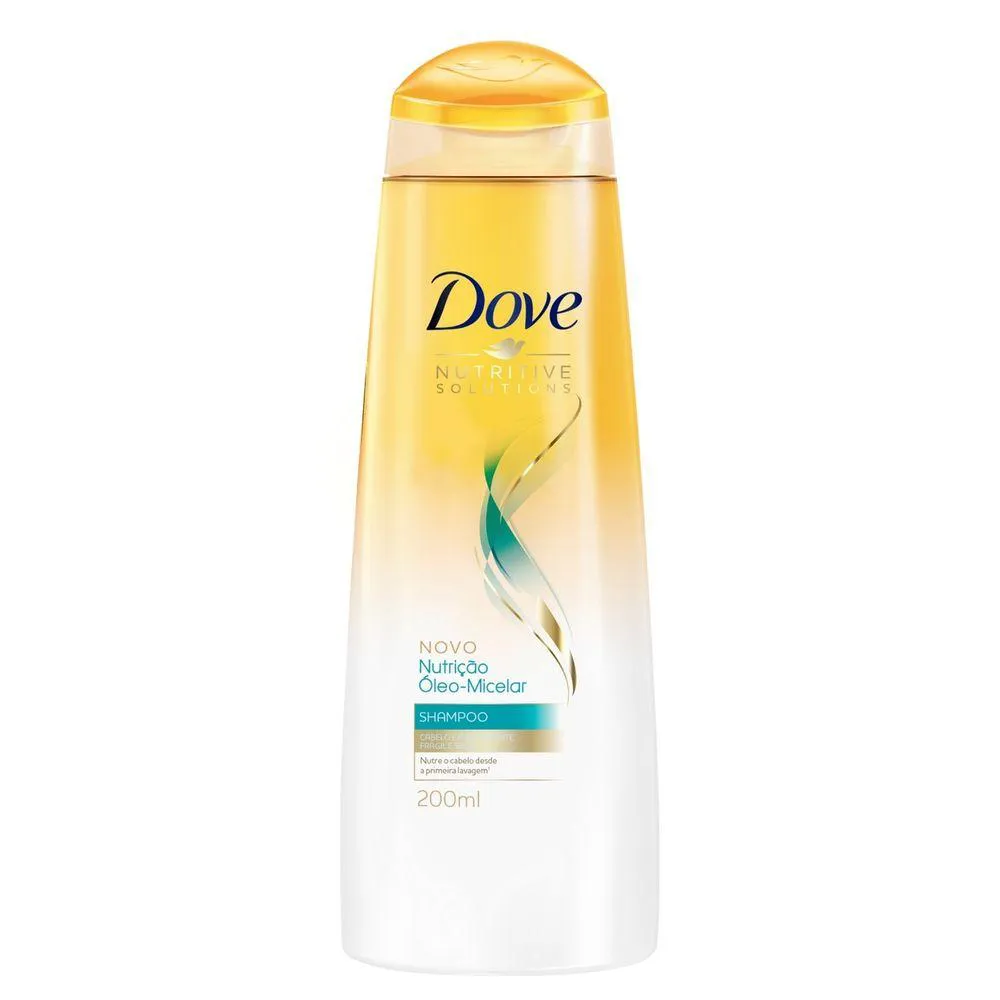 Shampoo Dove Nutrição Óleo-Micelar Suavidade 200ml