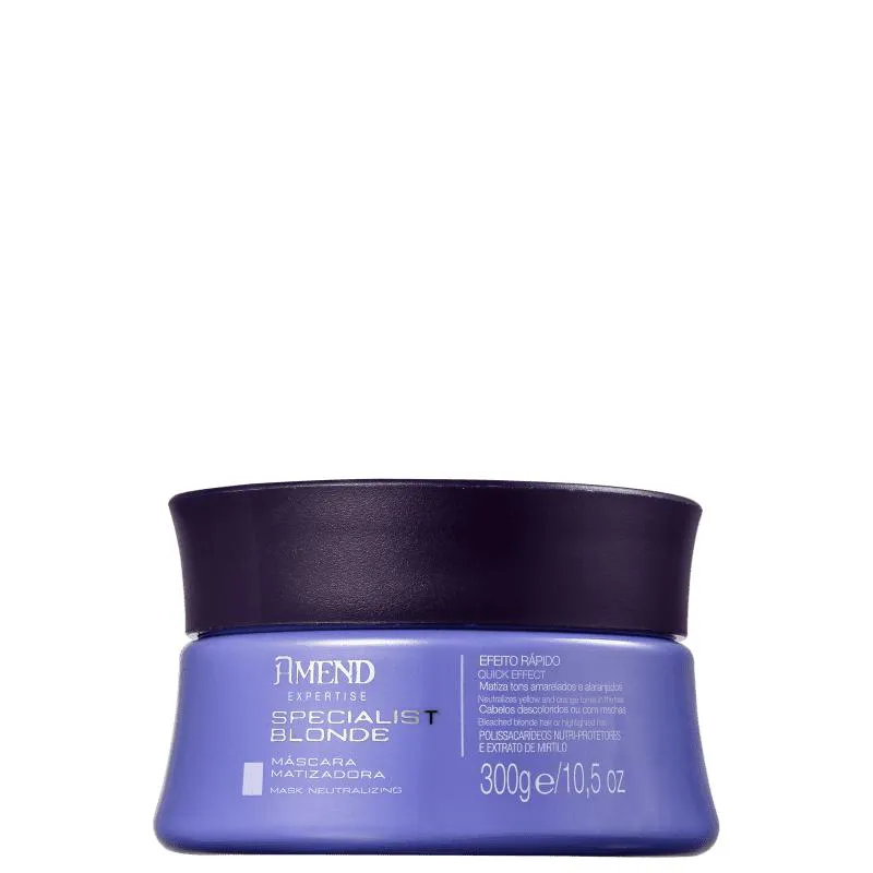 AMEND SPECIALIST BLONDE MÁSCARA MATIZADORA 300G