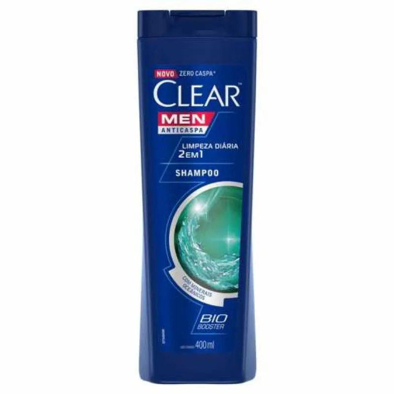 SH CLEAR ANTICASPA MEN LIMP DIARIA 400ML