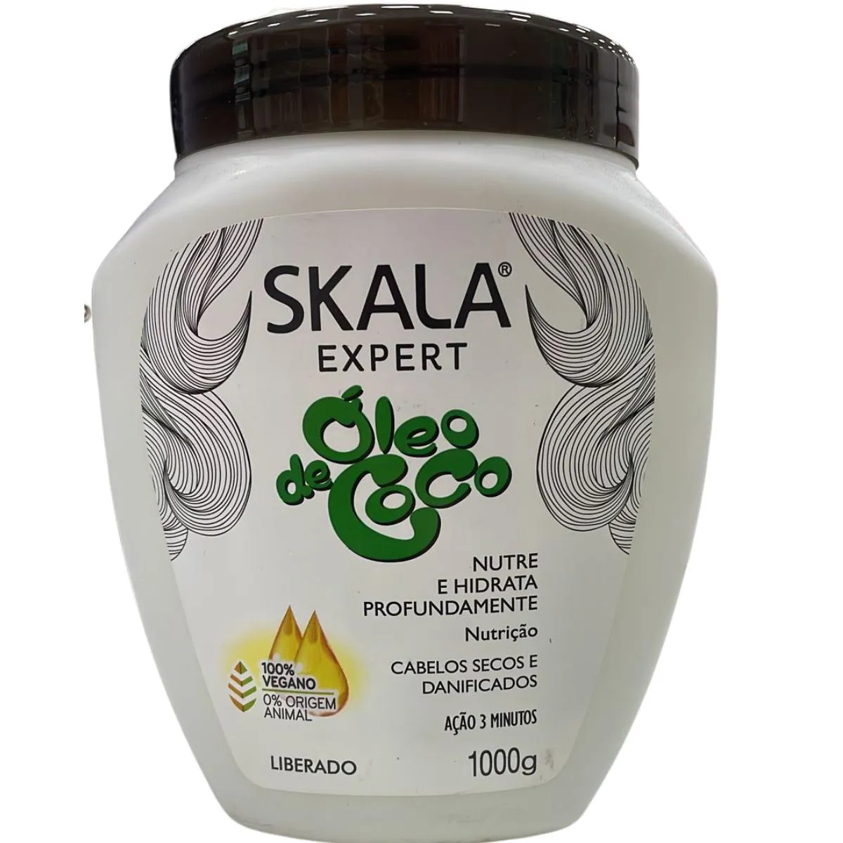 CREME TRATAMENTO SKALA ÓLEO DE COCO  1KG