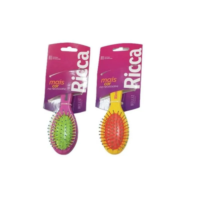 ESCOVA PARA CABELO RICCA COLORS MINI