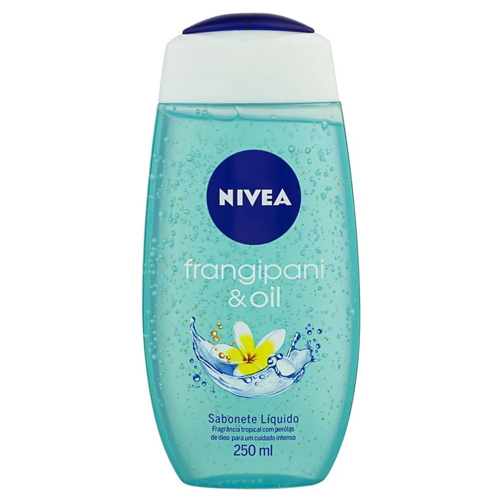 SABONETE LÍQUIDO NIVEA FRANGIPANI & OIL 250ML