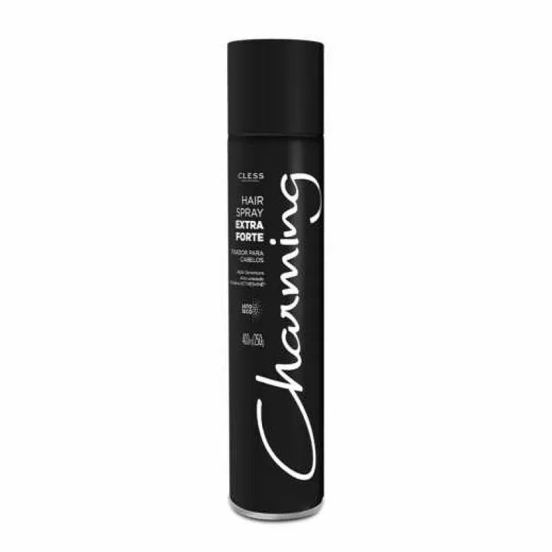 SPRAY FIXADOR PARA CABELO CHARMING EXTRA FORTE 400ML