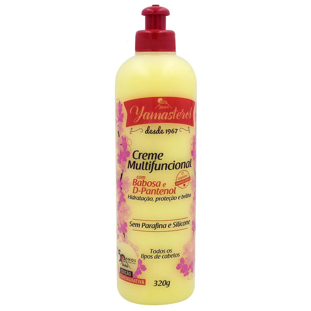 CREME MULTIFUNCIONAL YAMASTEROL BARBOSA E D-PANTENOL 320G