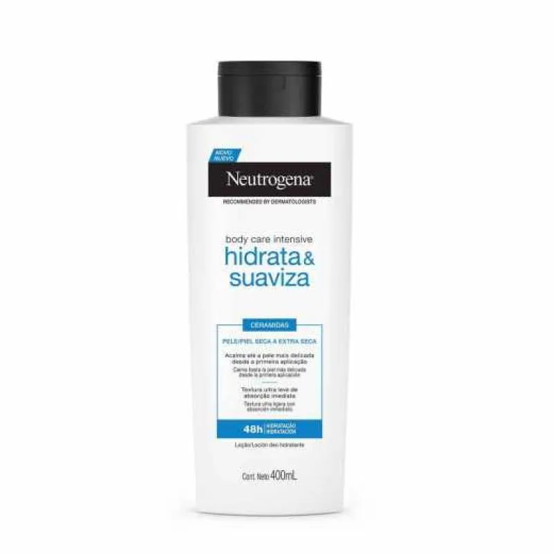 HIDRATANTE CORPORAL NEUTROGENA BODY CARE INTENSIVE HIDRATA&SUAVIZA 400ML