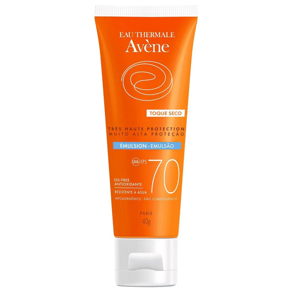 PROTETOR SOLAR FACIAL AVèNE EMULSãO TOQUE SECO COR UNIVERSAL FPS70 - 40G