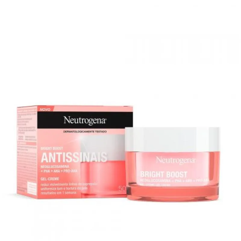 GEL CREME NEUTROGENA BRIGHT BOOST 50G