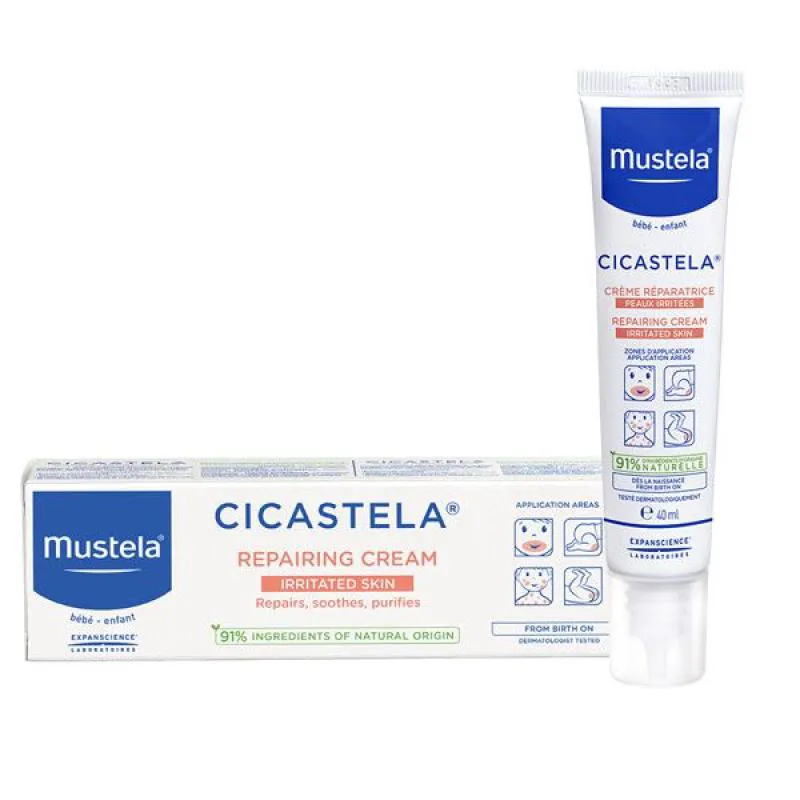 POMADA CICATRIZANTE MUSTELA CICASTELA 40ML | Droga Raia