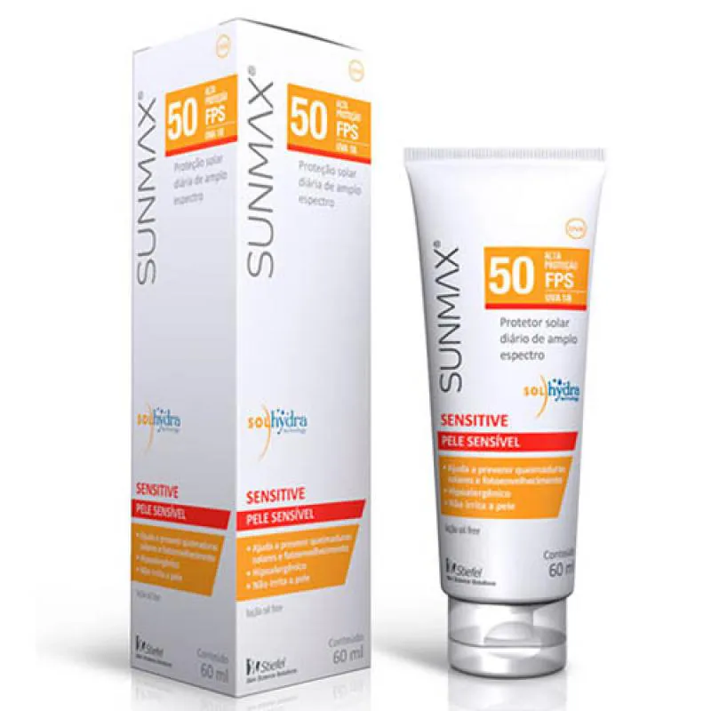 PROTETOR SOLAR CORPORAL SUNMAX SENSITIVE FPS50 - 60ML