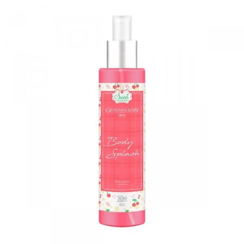 BODY SPLASH DESODORANTE CORPORAL GIOVANNA BABY CHERRY COM 260ML