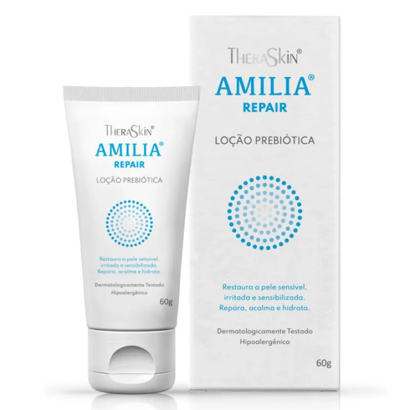 LOÇÃO PREBIÓTICA AMILIA REPAIR 60G