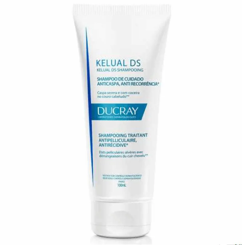 SHAMPOO ANTICASPA DUCRAY KELUAL DS - 100ML