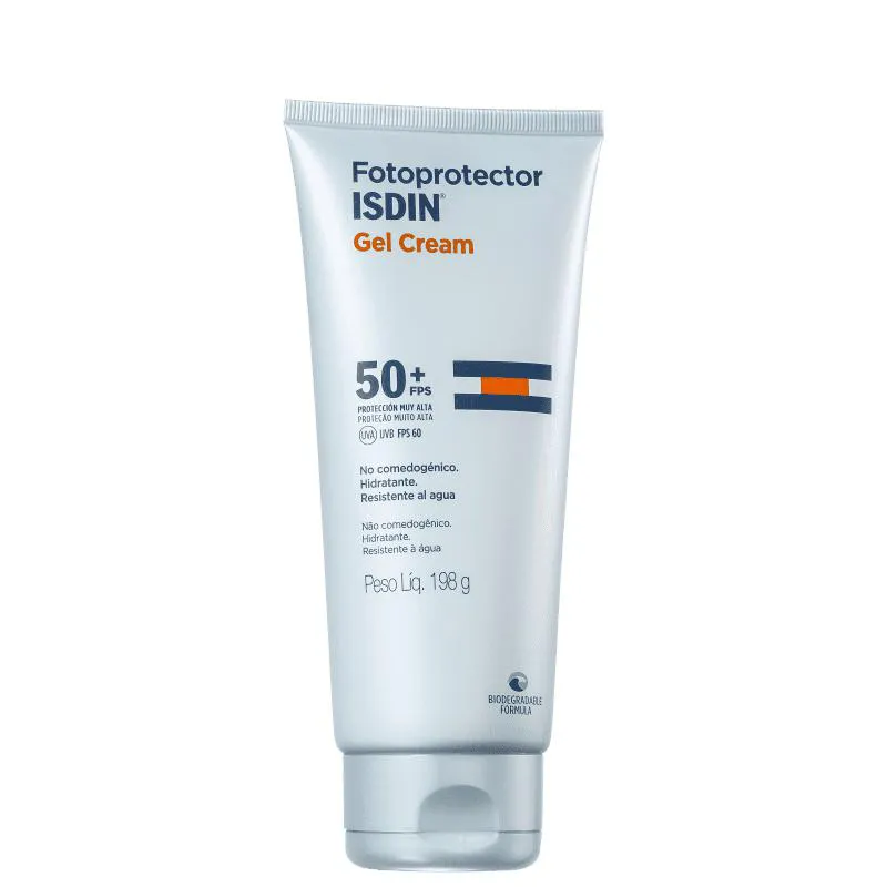 PROTETOR SOLAR FOTOPROTECTOR ISDIN GEL CREME FPS 50+ 198G