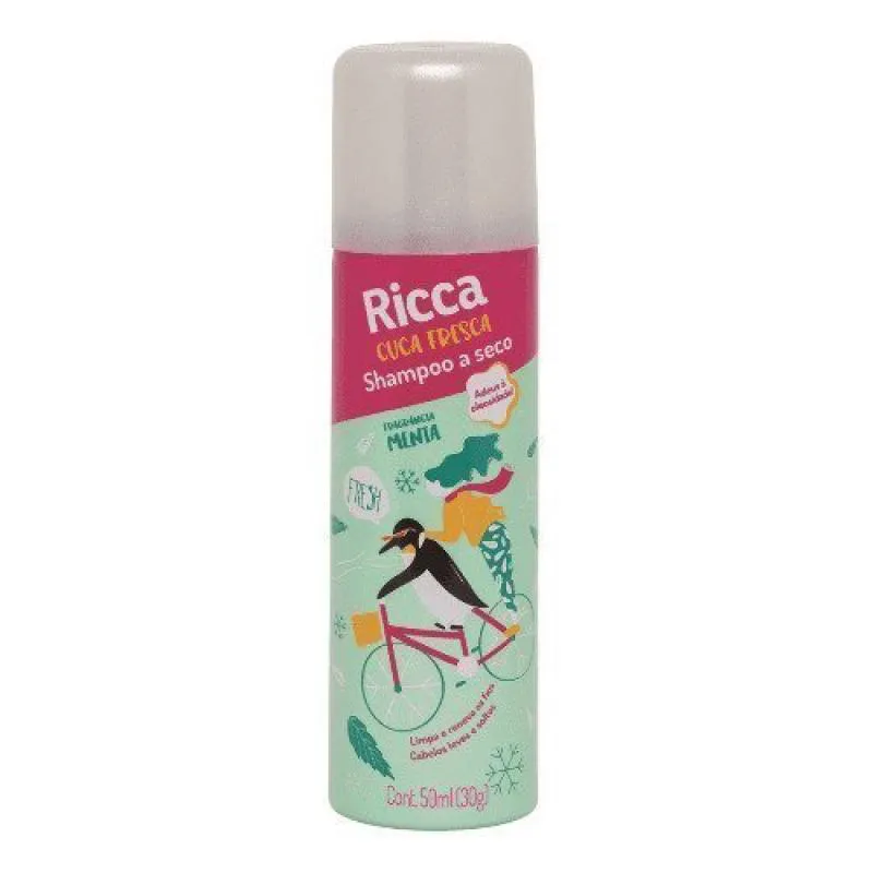 SHAMPOO A SECO RICCA MENTA 50ML