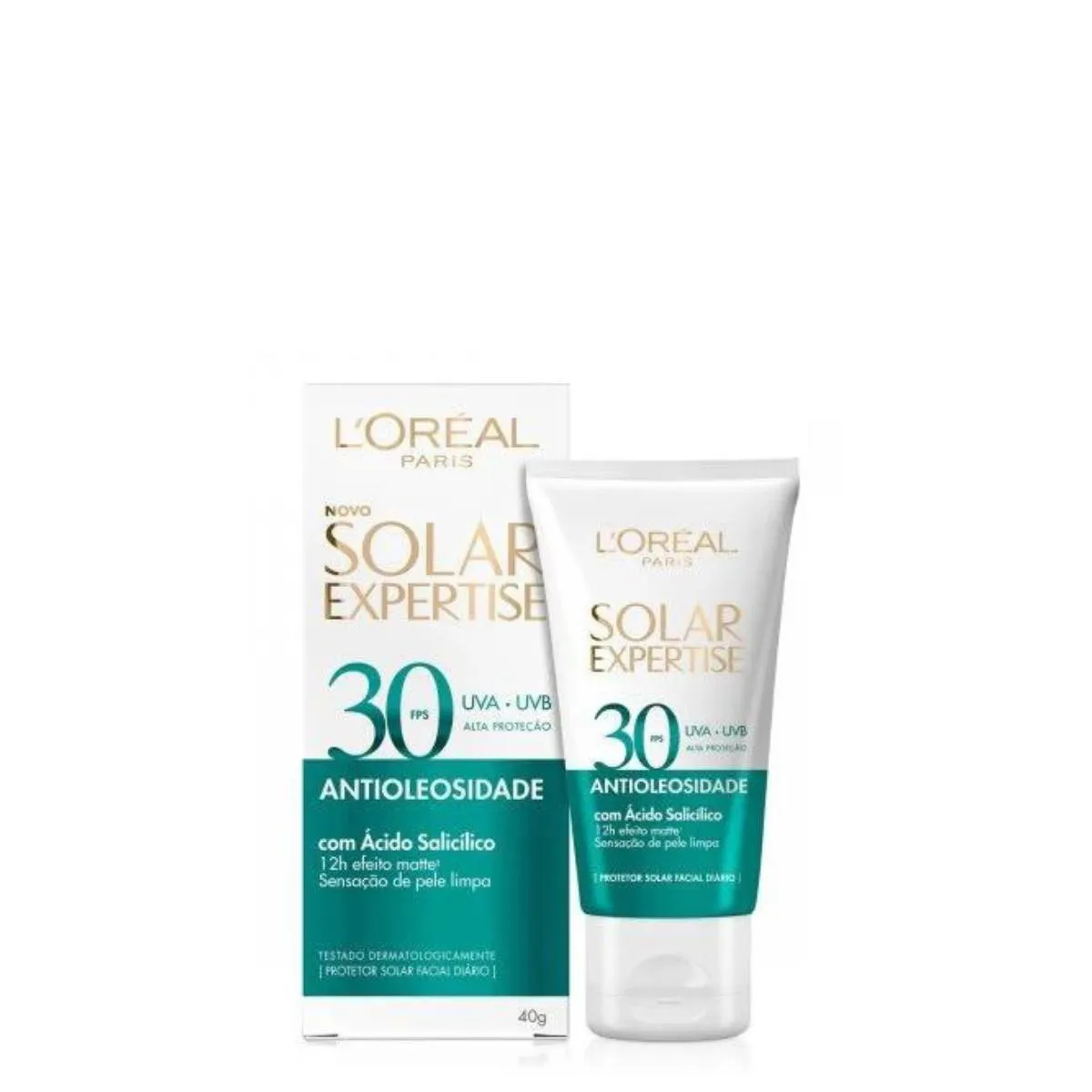 PROTETOR SOLAR L´ORéAL EXPERTISE ANTIOLEOSIDADE FPS30 40G