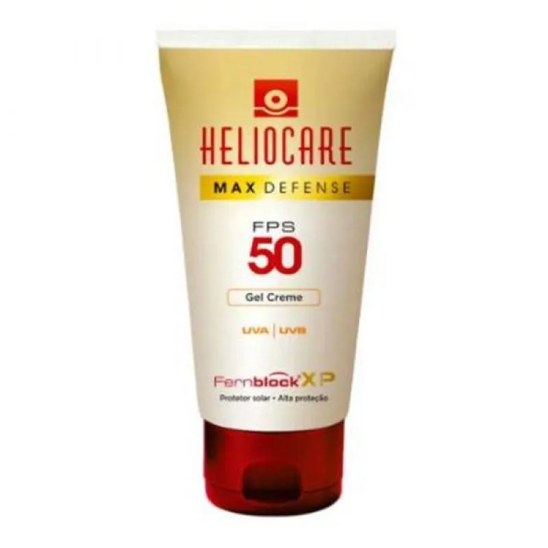 PROTETOR SOLAR HELIOCARE MAX DEFENSE FPS 50 GEL CREME COM 50G