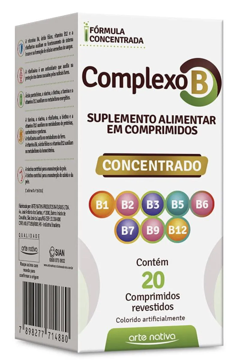 SUPLEMENTO ALIMENTAR EM COMPRIMIDOS